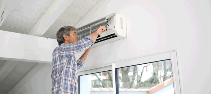 Ductless mini-split repair